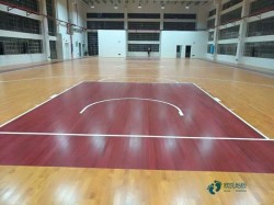 不錯籃球體育木地板施工步驟