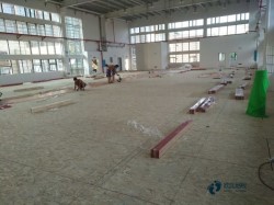 中學(xué)運動木地板安裝公司